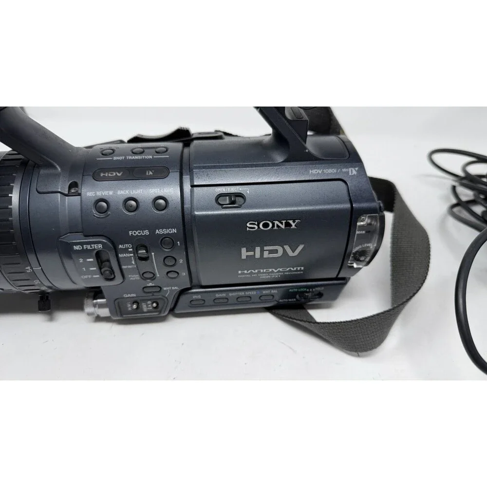 Sony HDR-FX1 HDV 1080i 3CCD Camcorder For Parts & Repair READ